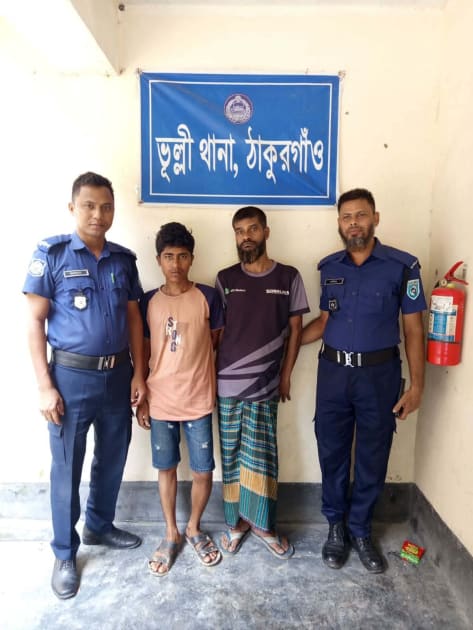 ঠাকুরগাঁওয়ের ভূল্লীতে ট্যাপেন্টাডোলসহ গ্রেপ্তার- ২