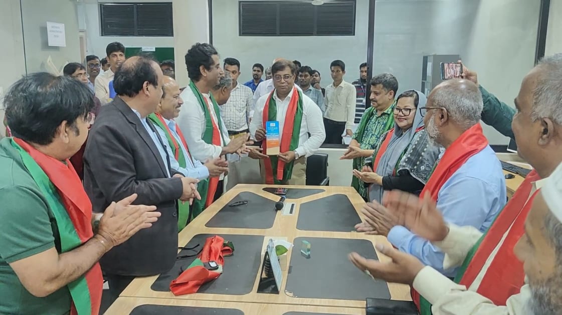 উত্তরাঞ্চলে উচ্চশিক্ষার নতুন সম্ভাবনা, ইকো ইউনিভার্সিটি পরিদর্শনে ইউজিসি চেয়ারম্যান।