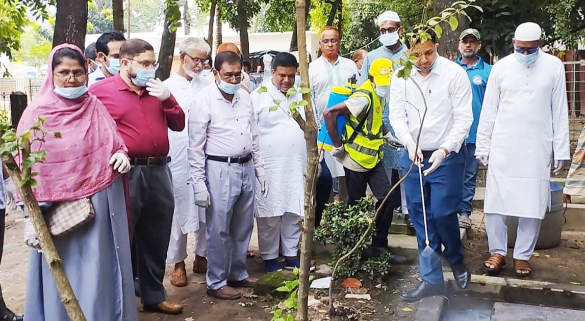 দুপচাঁচিয়ায় ডেঙ্গু প্রতিরোধে পরিচ্ছন্নতা অভিযান উদ্ধোধন