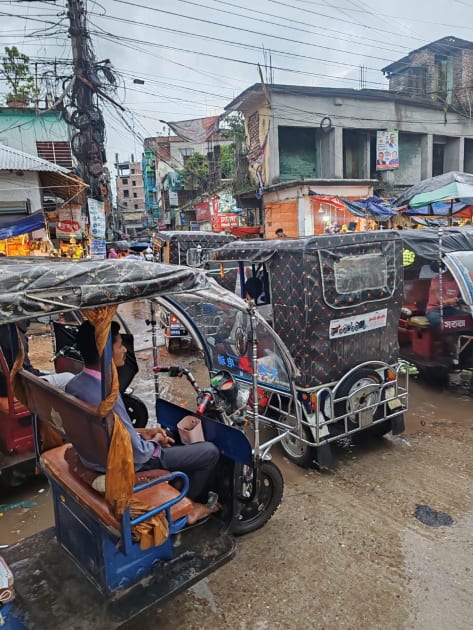 ৩ হাজার অটোরিকশার দাপটে শেরপুরের মহাসড়ক 