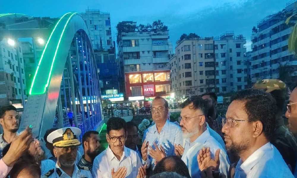 আফতাবনগর-বনশ্রীতে ফুটওভার ব্রিজ, যাতায়াতে বাঁচবে ৩০-৪০ মিনিট