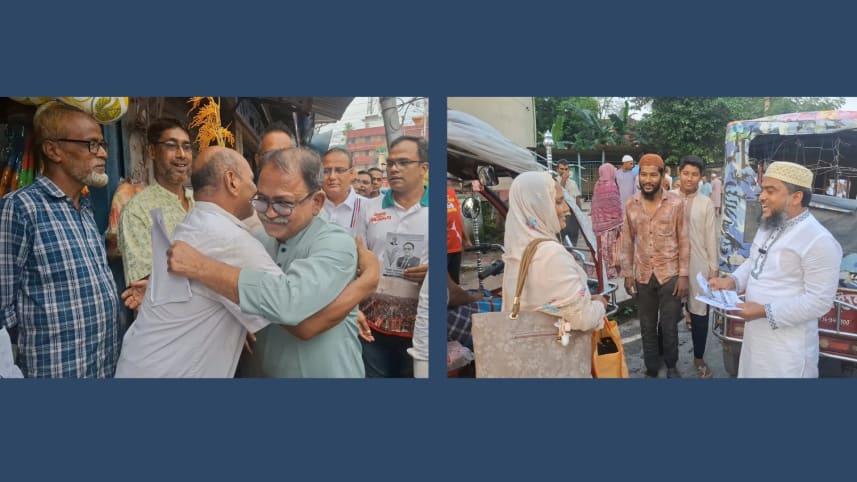 ঠাকুরগাঁও-১ উপনির্বাচন: প্রতীক বরাদ্দের পরই প্রচারণায় বিএনপি-জামায়াত প্রার্থী