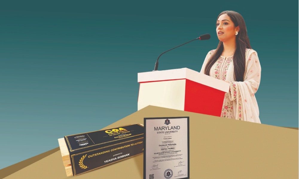 বিশেষ চাহিদাসম্পন্ন শিশুদের উন্নয়নে অবদান, ইয়াশা সোবহানের দুই অর্জন