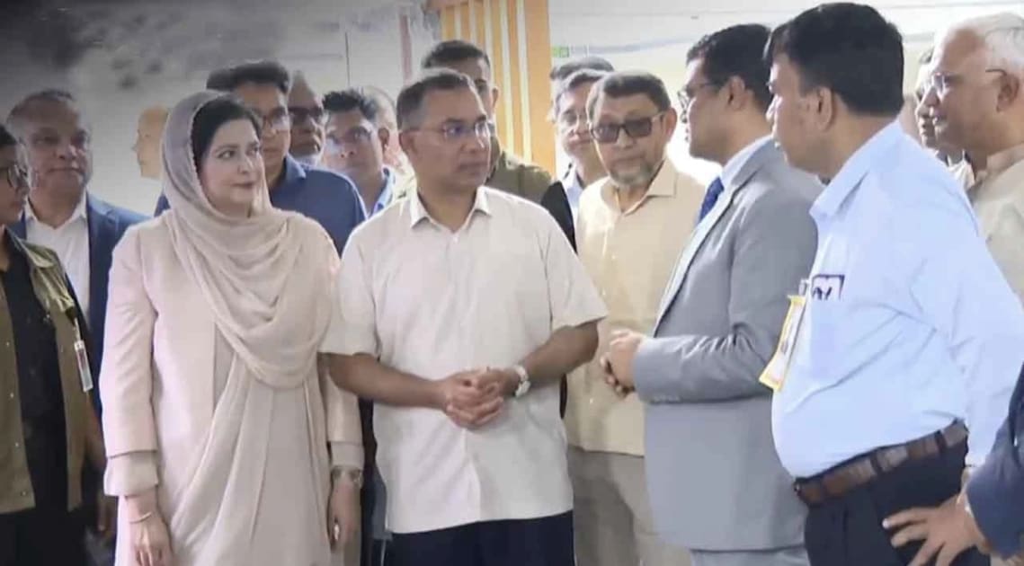 নিউরোসায়েন্সেস হাসপাতালের ৫০০ শয্যার নতুন ভবন উদ্বোধন করলেন প্রধানমন্ত্রী তারেক রহমান