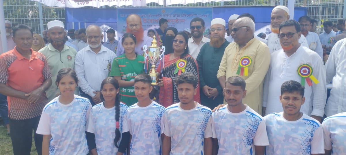 কুড়িগ্রামে মাঠে গড়াল ৫৩তম জাতীয় স্কুল-মাদ্রাসা গ্রীষ্মকালীন ক্রীড়া প্রতিযোগিতা