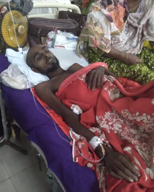 সঞ্চয় শেষ, আয় বন্ধ—ডায়ালাইসিসের টাকাও নেই রিয়াজুলের