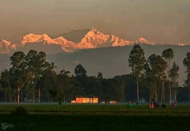 পঞ্চগড়ের তেঁতুলিয়া থেকে আবারও দৃশ্যমান হিমালয়ের অপরূপ রূপ